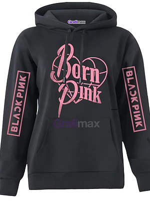 Polerón Blackpink Born Estampado Kpop Míºsica Grafimax