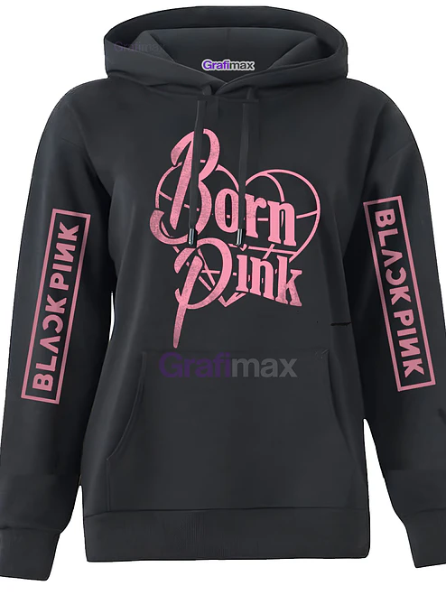Polerón Blackpink Born Estampado Kpop Míºsica Grafimax 1