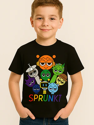 Polera Sprunki Niño 2025 Grafimax 