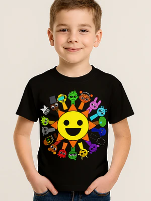 Polera Sprunki Niño 2025 Circulo Grafimax 