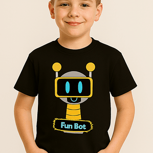Polera Sprunki Niño 2025 Fun bot Grafimax 