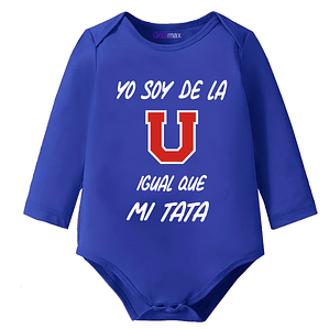 Body bebé Pilucho Soy De La U Igual Que Mi Tata (Abuelo) Grafimax
