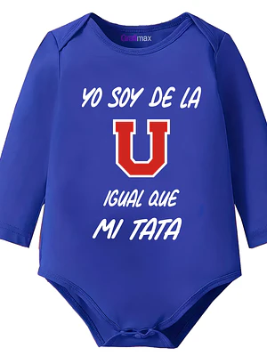 Body bebé Pilucho Soy De La U Igual Que Mi Tata (Abuelo) Grafimax