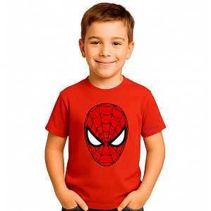Polera Hombre Araña Spiderman Superhéroes Niño Y Adulto Grafimax