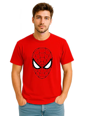 Poleras Araña Spiderman Roja Grafimax