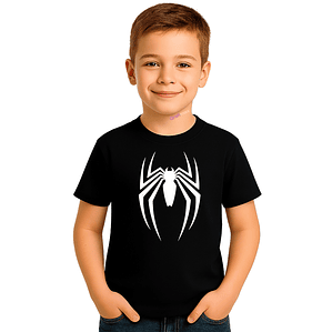 Polera Hombre Araña Spiderman Superhéroes Niño Grafimax