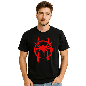 Polera Hombre Araña Spiderman Superhéroes Spider-Verse - Grafimax