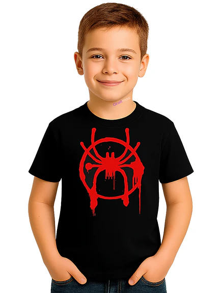 Polera Hombre Araña Spiderman Superhéroes Spider-Verse Niño - Grafimax 1