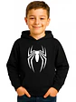 Polerón  Araña Spiderman Negro Niño _Grafimax - Miniatura 1
