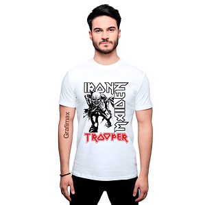 Polera Iron Maiden Trooper Rock Metal Grafimax