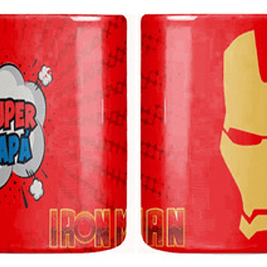 Tazón Día Del Padre Iron Man Super Papá Grafimax