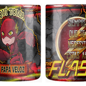 Tazón Día Del Padre The Flash Papá Veloz Grafimax