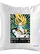 Cojín Felpa Dragon Ball Super Saiyan 40x40 Grafimax - Miniatura 1