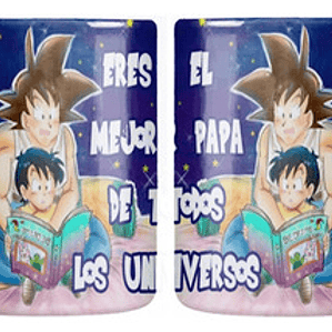Tazón Día Del Padre Goku El Mejor De Todos Grafimax
