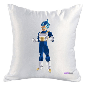 Cojín Felpa Dragon Ball Vegeta Super Saiyajin 40x40 Grafimax