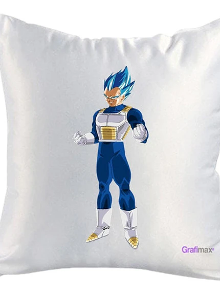 Cojín Felpa Dragon Ball Vegeta Super Saiyajin 40x40 Grafimax 1