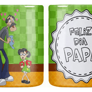 Tazón Día Del Padre Chavo Del Ocho Feliz Día Papá Grafimax