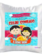 Cojín Blanco Felpa Mi Poder Favorito 40x40 Grafimax - Miniatura 1