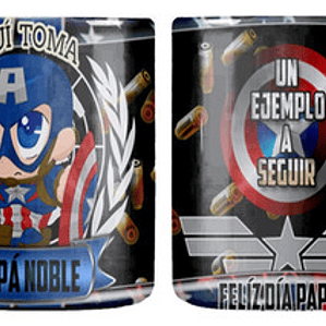 Tazón Día Del Padre Papá Noble Un Ejemplo A Seguir Grafimax