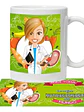 Tazón La Mejor Nutricionista Personalizado Grafimax - Miniatura 1
