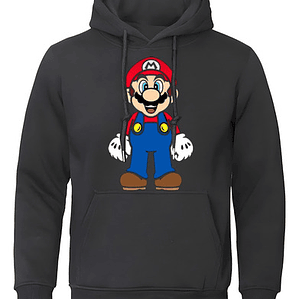 Polerón Niño Mario Super Mario Bros Videojuegos Grafimax