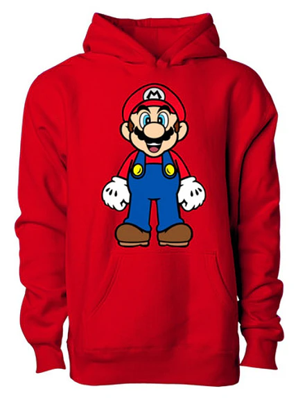 Polerón Niño Mario Super Mario Bros Videojuegos Grafimax 5