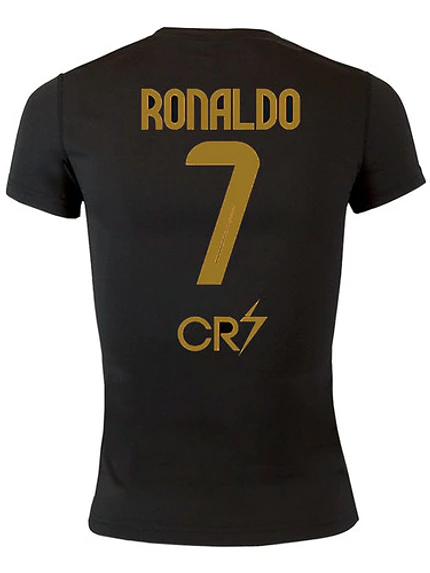 Camiseta Al-nassr Cristiano Ronaldo Infantil Juvenil Gfmx 3