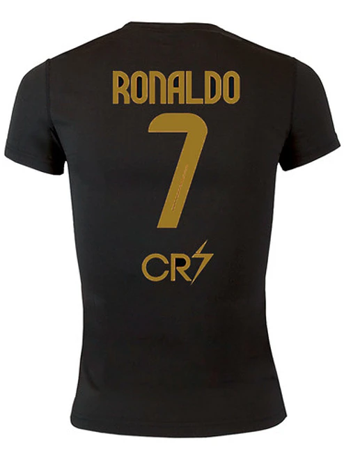 Camiseta Al-nassr Cristiano Ronaldo Infantil Juvenil Gfmx 3