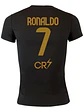 Camiseta Al-nassr Cristiano Ronaldo Infantil Juvenil Gfmx - Miniatura 3
