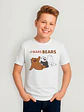 Polera Niño Osos Escandalosos Mejores Amigos Grafimax - Miniatura 1