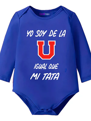 Body Bebe Pilucho Soy De La U Igual Que Mi Tata Abu Grafimax