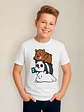 Polera Niño Osos Escandalosos Torre Grafimax - Miniatura 1