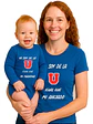 Polera Soy De La U Igual Que Mi Madrina Y Ahijado Grafimax - Miniatura 6