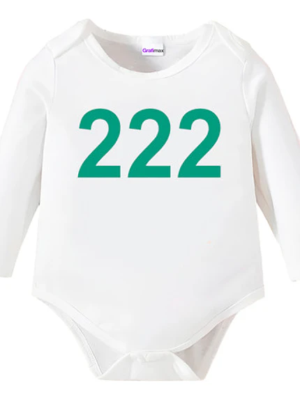Body Bebe Pilucho Jugador 222 Calamar Grafimax 1