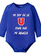 Body Bebe Pilucho Soy De La U Igual Que Mi Abuela Grafimax - Miniatura 1