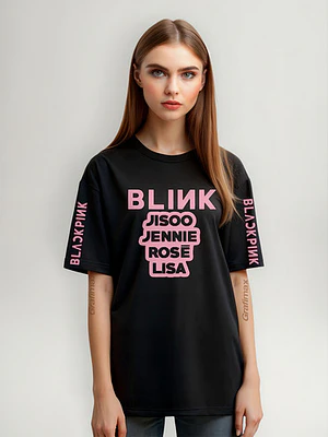 Polera Blackpink Blink Grupo Kpop Grafimax