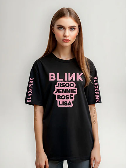 Polera Blackpink Blink Grupo Kpop Grafimax 1