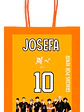 Bolsa Dulce Haikyuu Cumpleaños 10 U 15x21 Nombre Grafimax - Miniatura 1