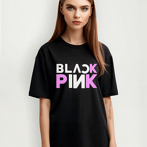 Polera Blackpink Names Grupo Kpop Grafimax