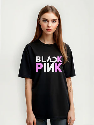 Polera Blackpink Names Grupo Kpop Grafimax