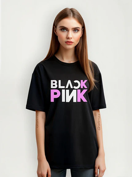 Polera Blackpink Names Grupo Kpop Grafimax 1