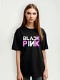 Polera Blackpink Names Grupo Kpop Grafimax - Miniatura 1