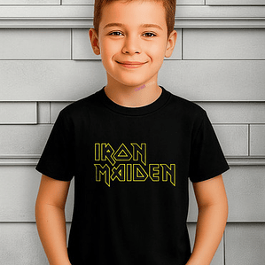 Polera Iron Maiden Niño Rock Música Metal  Grafimax