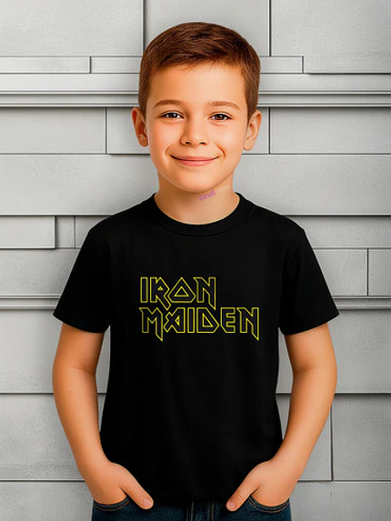 Polera Iron Maiden Niño Rock Música Metal  Grafimax 1