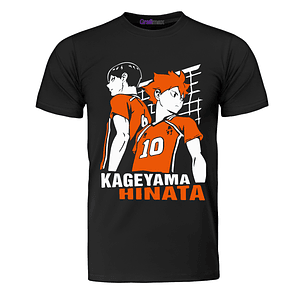 Polera Haikyuu! Kageyama Hinata Anime - Grafimax