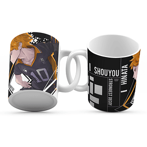 Tazón Haikyuu! 11oz Hinata Shoyou Volley Anime Manga - Grafimax