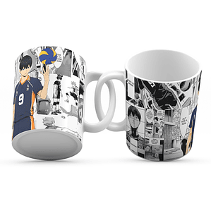 Tazón Haikyuu! 11oz Kageyama Tobio Volley Anime Manga - Grafimax