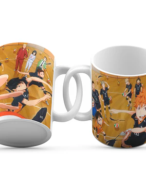 Tazón Haikyuu! 11oz Fly High! Volley Anime Manga - Grafimax
