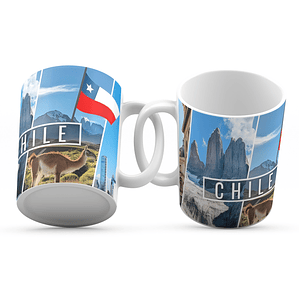 Tazón Chile Imágenes Regalo Merch Recuerdo Grafimax