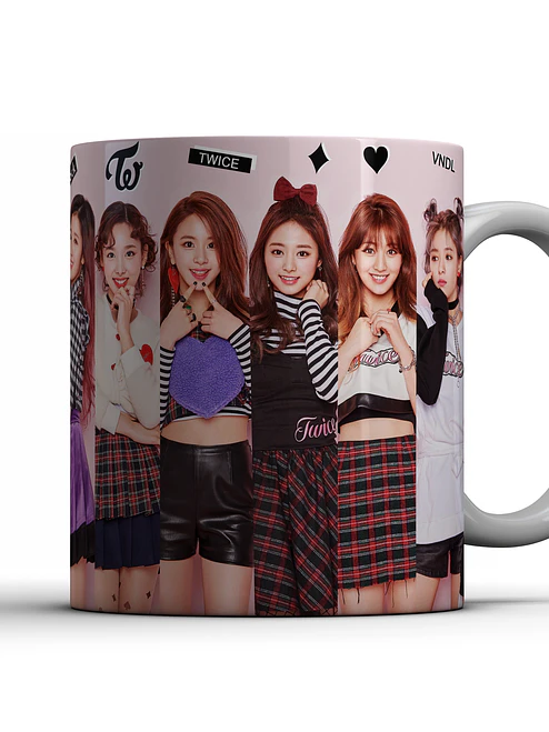 Tazón Twice K-Pop Diseños - Grafimax 5